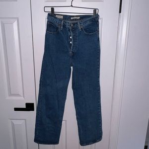 levi’s ribcage straight jean